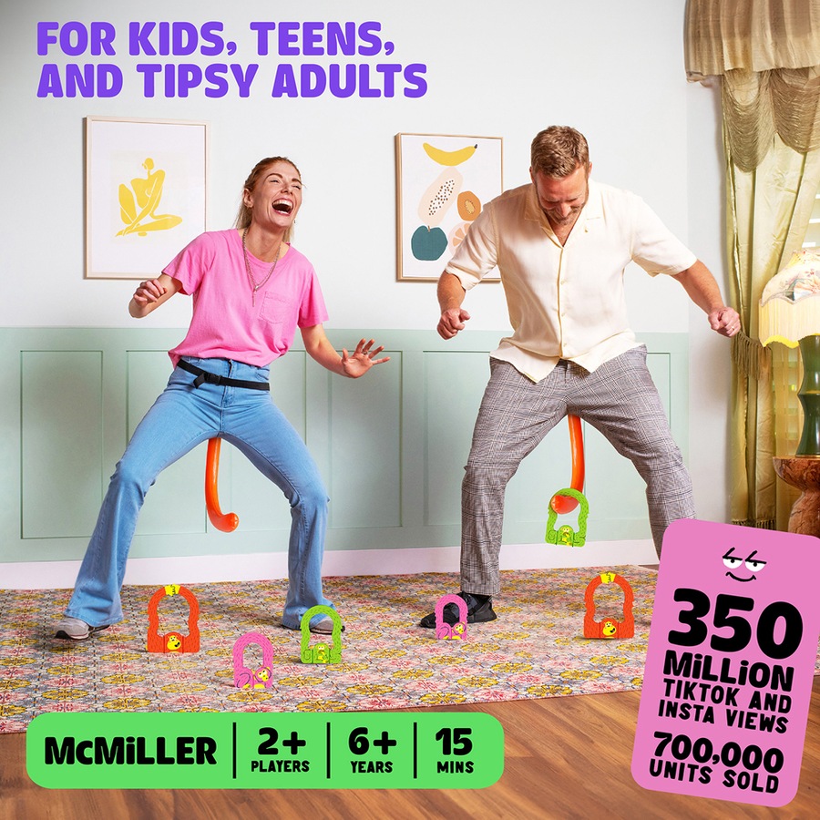 McMiller Games It's Bananas The Monkey Tail Kids/Children Party Fun Game 6y+