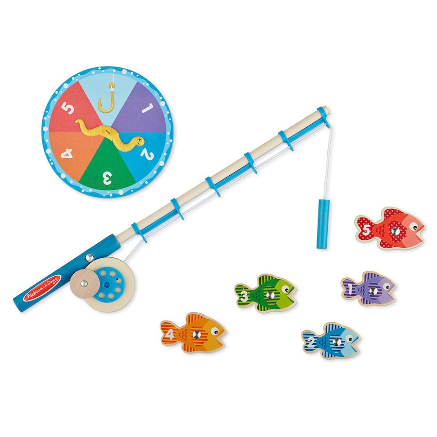 Melissa & Doug Catch & Count Fishing Game Kids/Childrens Interactive Toy 2+