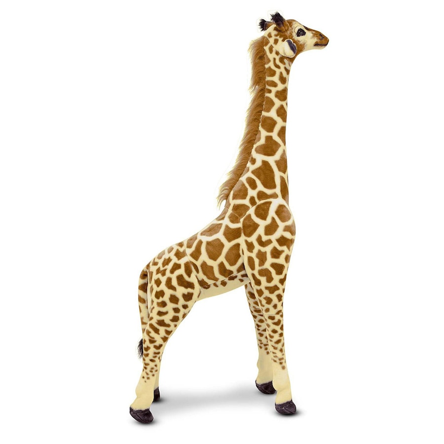 Melissa & Doug Large Plush Giraffe Kids/Childrens Interactive Play Toy 3+