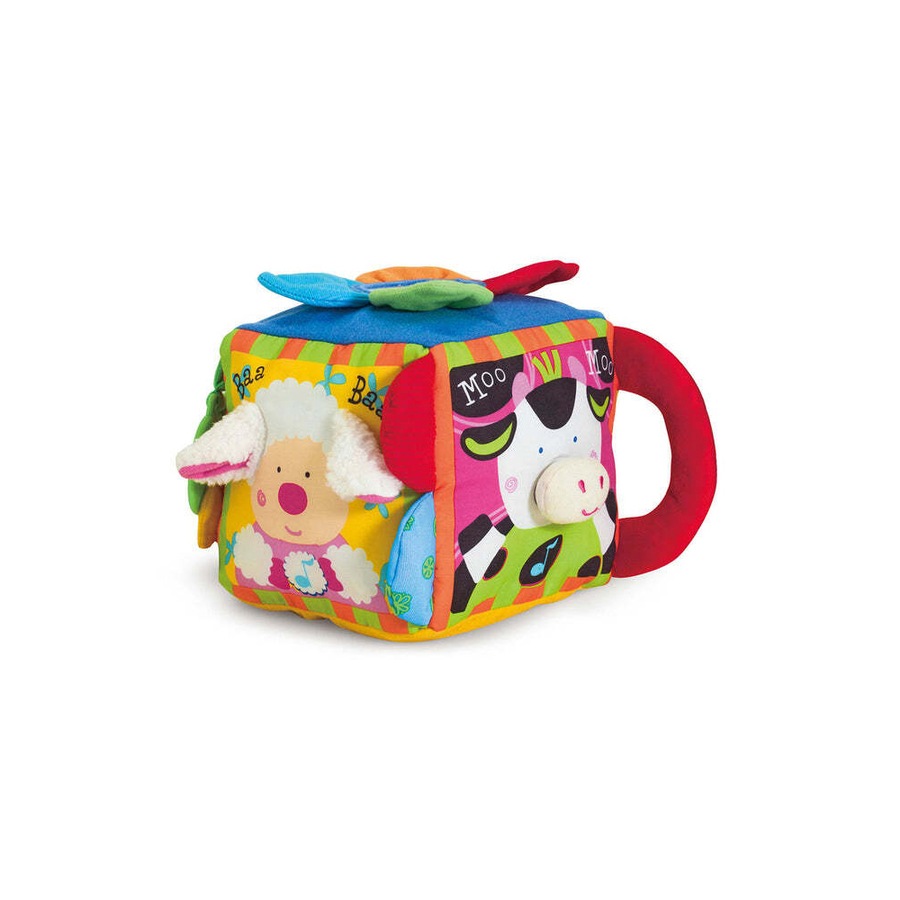 Melissa & Doug Musical Farmyard Cube Kids/Childrens Interactive Play Toy 6m+