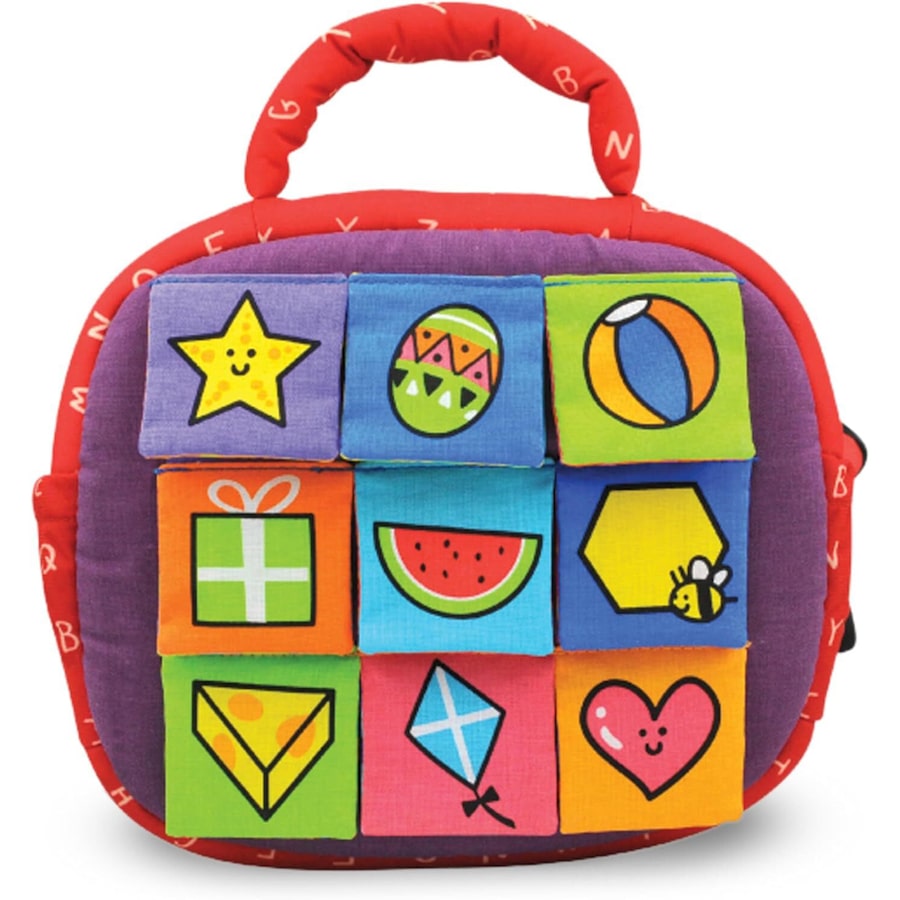 Melissa & Doug Take-Along Shape Sorter Kids/Childrens Interactive Toy 9m+