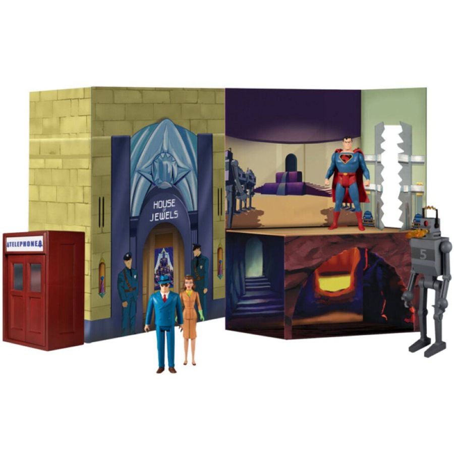 Buy Superman The Animated Series 5 Points Action Figure Deluxe Box Set ...