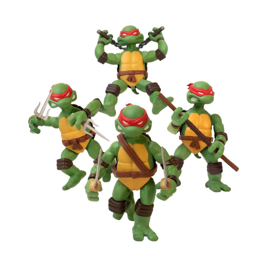 Buy TMNT 5 Points Action Figure Deluxe Box Kids/Children Collectable ...