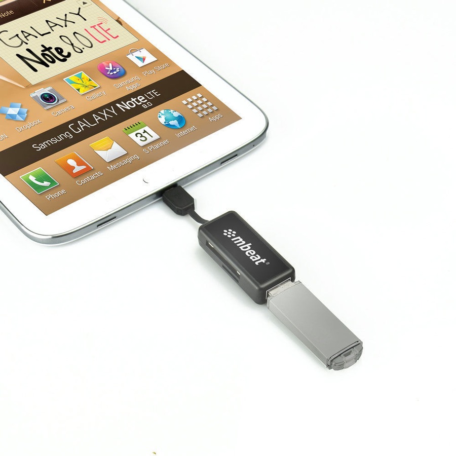 Micro USB Card Reader and Hub for Android Smartphones/Tablet Samsung/Sony/HTC