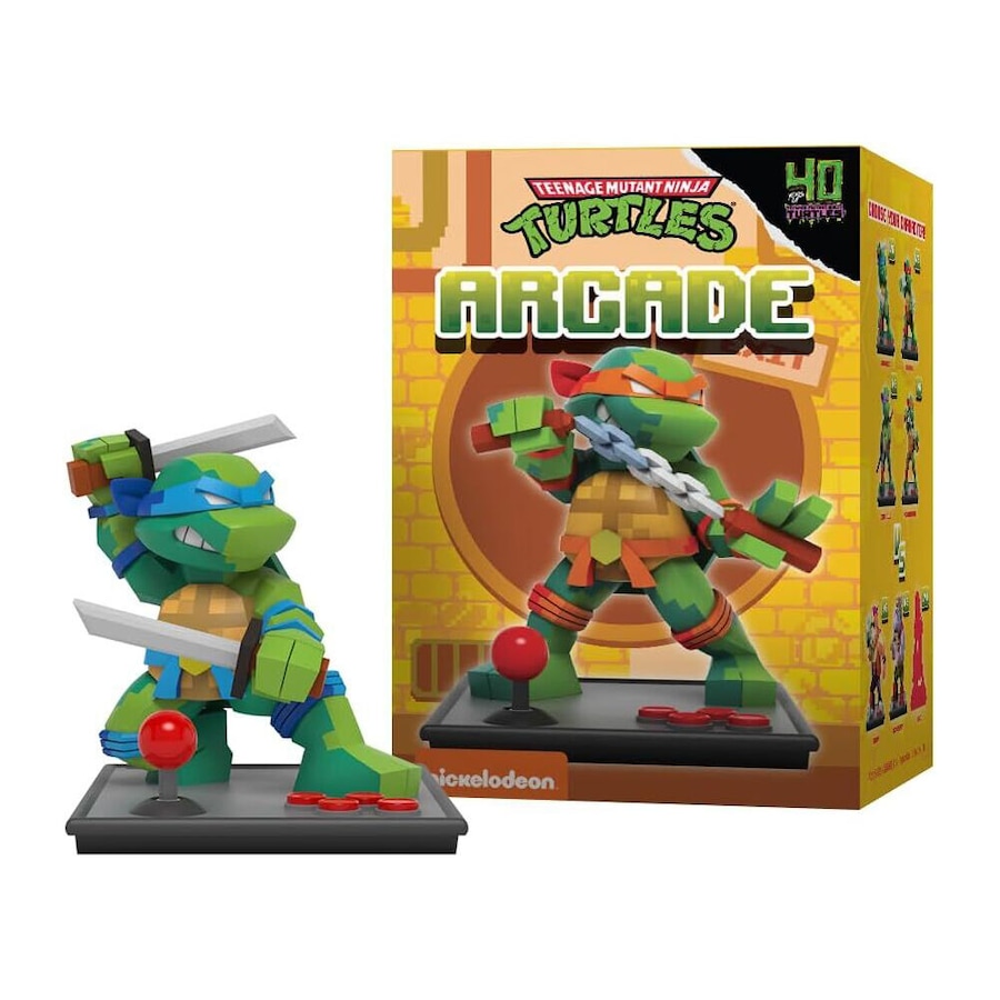 Mighty Jaxx Arcade: Teenage Mutant Ninja Turtles Blind Box Assorted 15y+