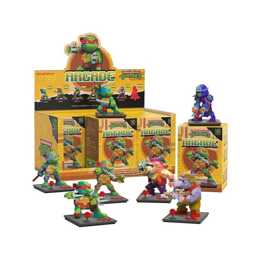Mighty Jaxx Arcade: Teenage Mutant Ninja Turtles Blind Box Assorted 15y+