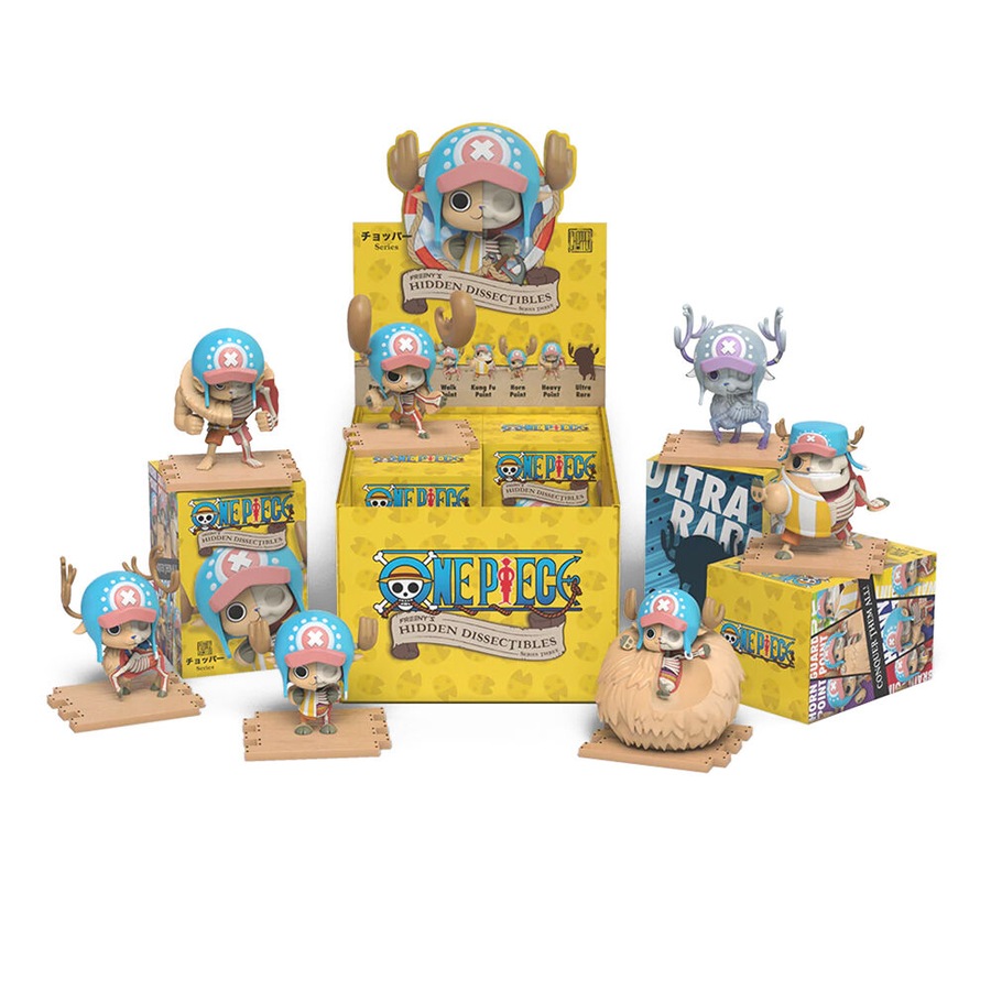 Mighty Jaxx Freeny's Hidden Dissectibles: One Piece S3 - Chopper Blind Box 15y+