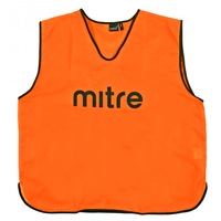 Mitre XXL Running/Soccer/Rugby/Basketball Sports Vest Training Bibs ORG