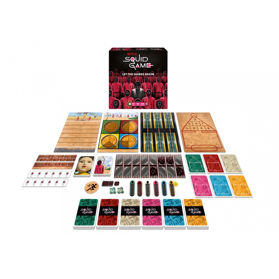 Mixlore Netflix Squid Game Survival Strategy Complete Board Game Adult 16y+