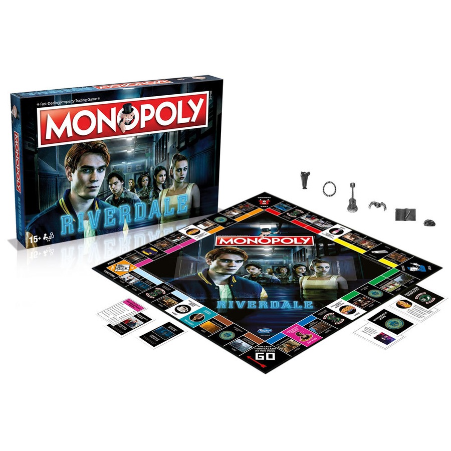 Monopoly Riverdale Edition Classic Tabletop Family/Party Board Game Set 8+