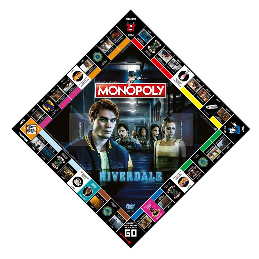Monopoly Riverdale Edition Classic Tabletop Family/Party Board Game Set 8+