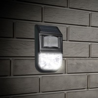 5M Sensitive Motion Sensor 70 Lumen Solar LED Security/Entertaining Light Black