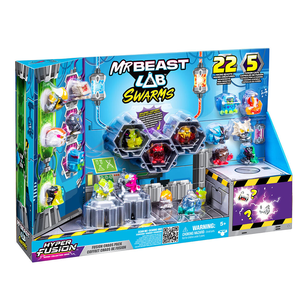 Buy MrBeast Lab Swarms S3 Fusion Chaos Pack Water Activated Toys ...