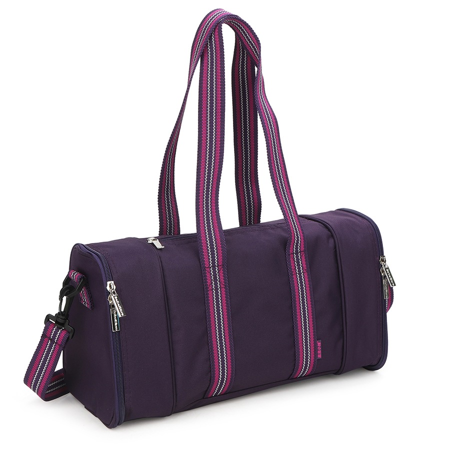Multi Pocket Insulated Cooler Bag Picnic/ 39cm Camping Bag w/Compartments Purple