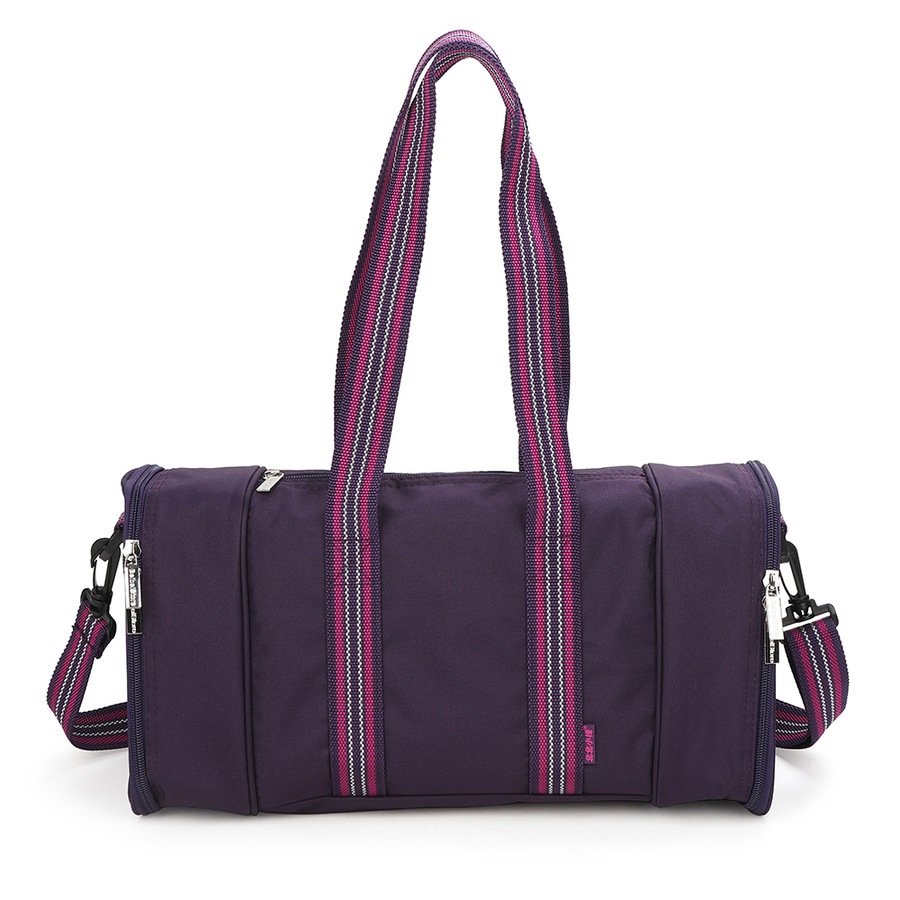 Multi Pocket Insulated Cooler Bag Picnic/ 39cm Camping Bag w/Compartments Purple