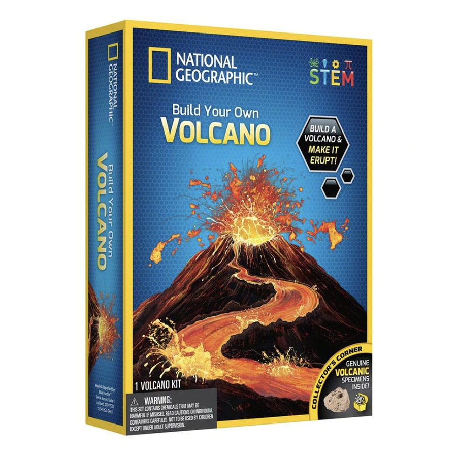National Geographic Kids/Children Science DIY Explore Build Your Own Volcano Kit