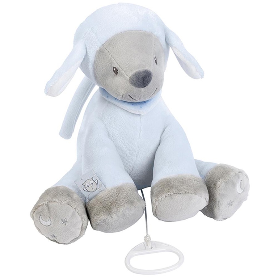 Nattou Musical Sound Sam The Sheep Stuffed Playing Toy Baby/Newborn 0m+ 26cm
