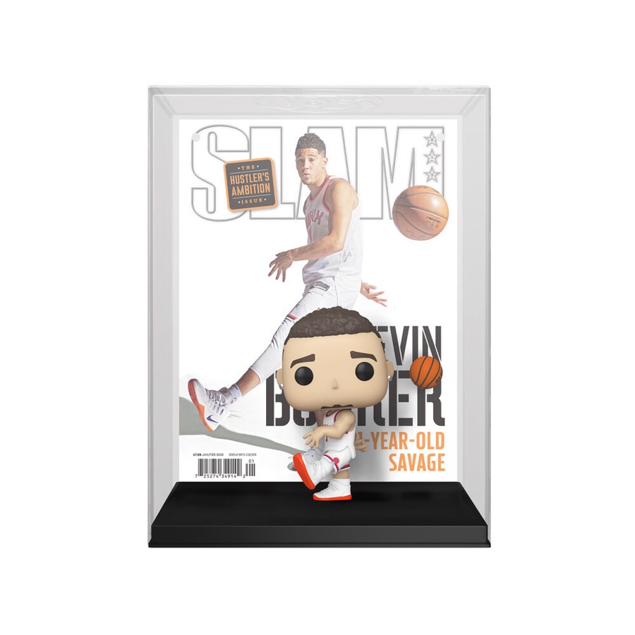 NBA Slam Devin Booker Pop Cover Vinyl Action Figure Statue w/ Display Case