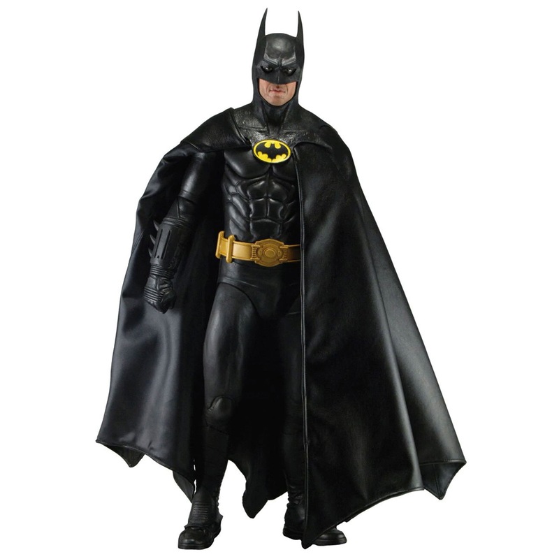 Buy Neca 1/4th Scale Batman 1989 Keaton Collectible Action Figure Play ...