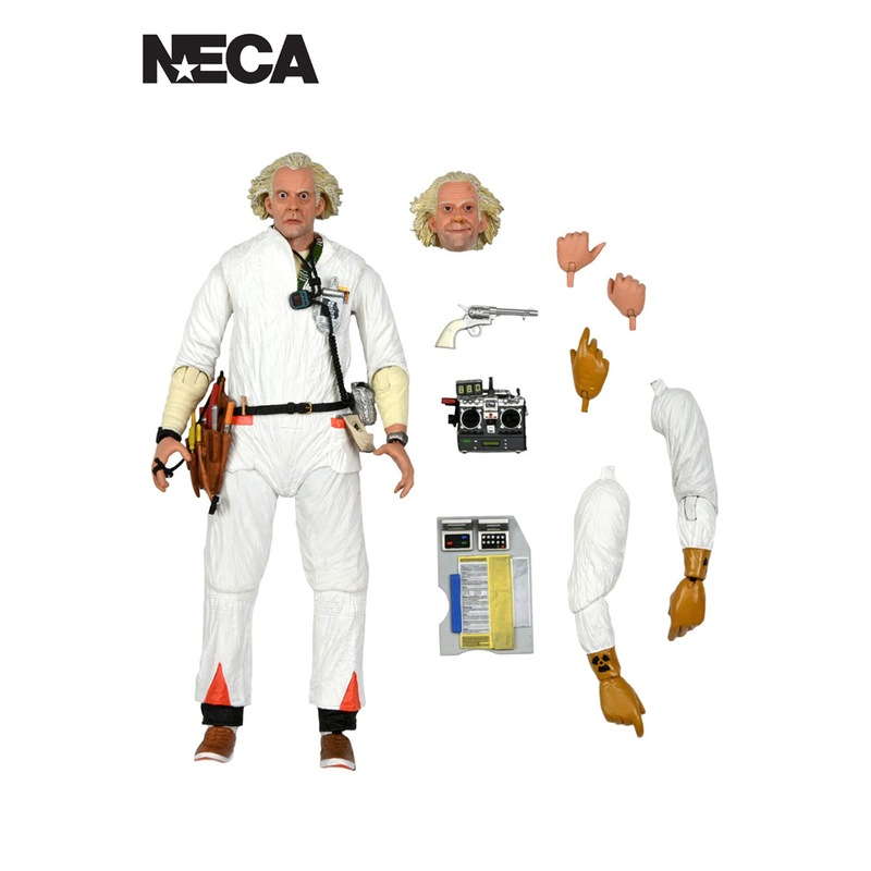 Buy Neca Back To The Future Ultimate Doc Brown 7'' Scale Action Figure ...