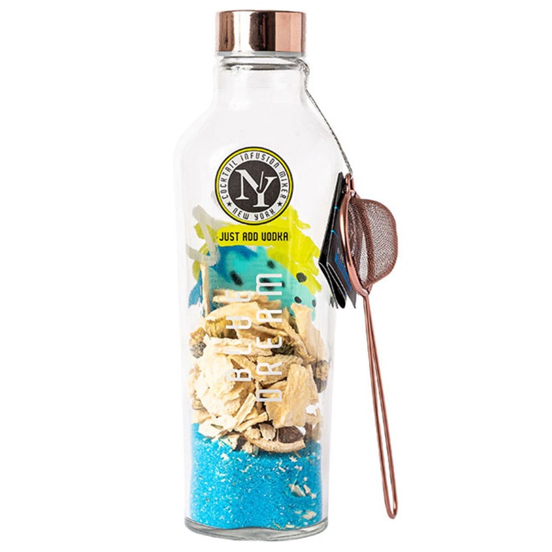 Buy New York Cocktail Infusion Mixer Blue Dream Bottle 120g w/Sieve