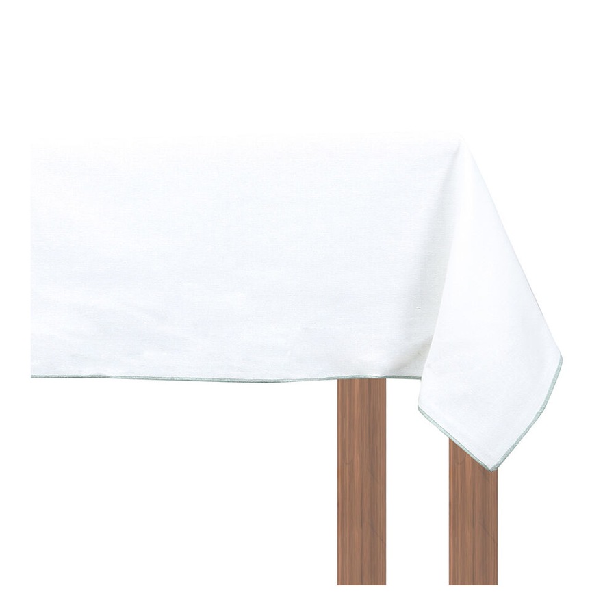 NF Home & Entertaining Essentials Bourdon Table Cloth 300x150cm Solid Sage
