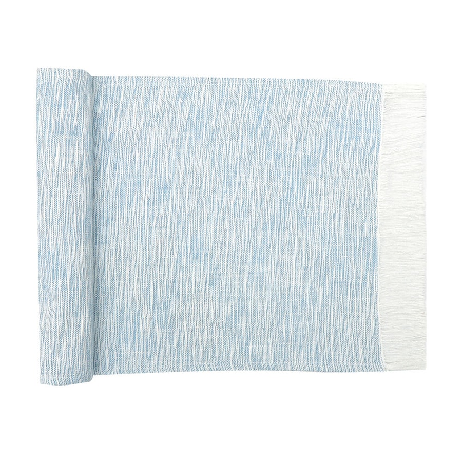 NF Home & Entertaining Essentials Cascade Table Runner 35x250cm Woven Blue