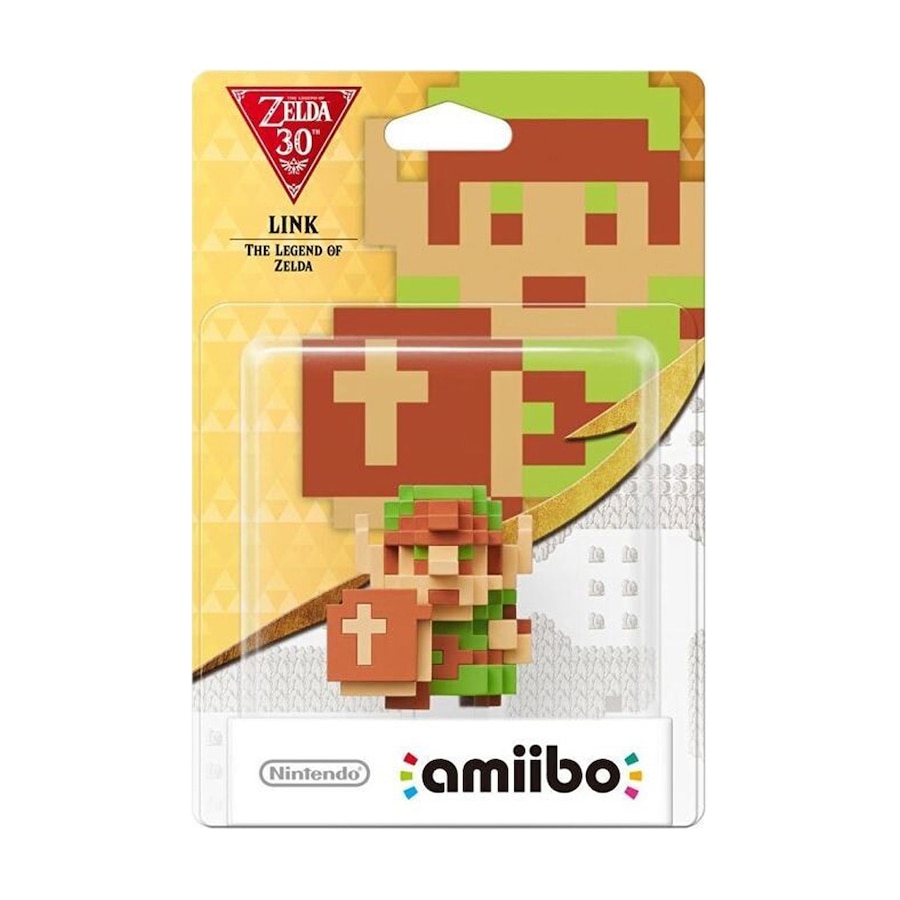 Nintendo SWI Amiibo Legend of Zelda 8 Bit Link Game Character Action Figure