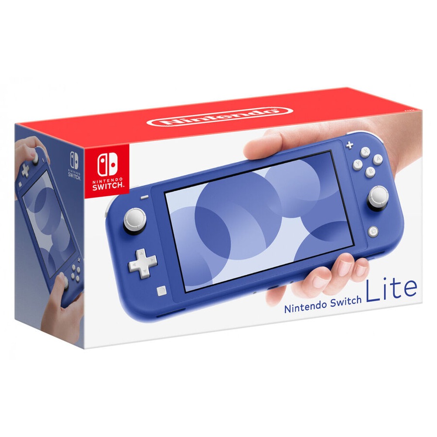 Nintendo SWI Switch Lite Portable Compact/Lightweight Gaming Console Blue