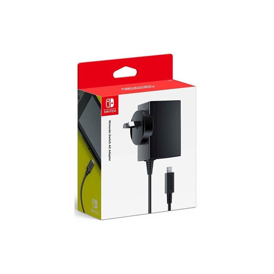 Nintendo SWI Switch Video Game Power AC Adaptor Wall Charger/Connector Black