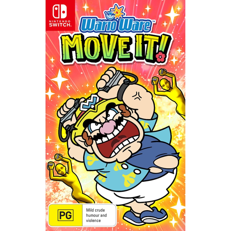 Nintendo Switch SWI WarioWare Move It! Motion Based Interactive Fun Video Game
