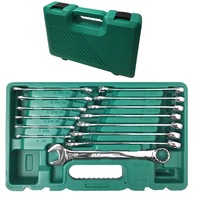 NLZ 14pc Combination Wrench Set Metric 6-19mm Offset Multi Fit Spanner/Tools