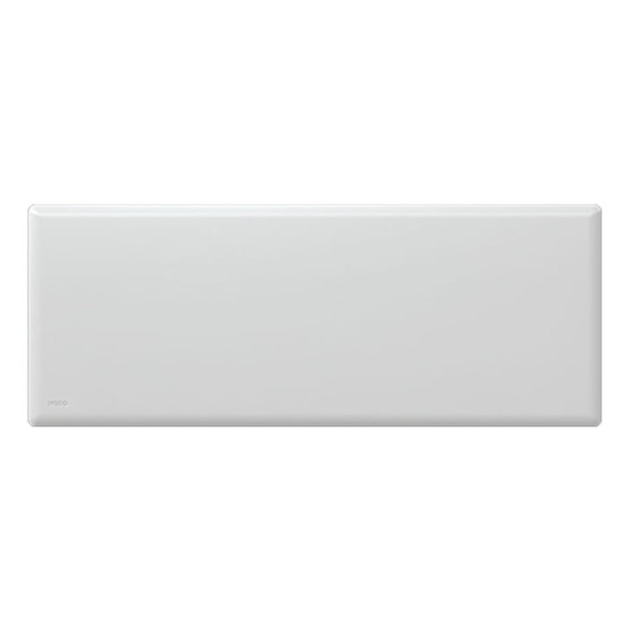 Nobo 1500W Electric Panel Heater IP24/Thermostat & Castors Bedroom/Bathroom Whit