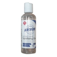 Northfork 100ml Instant Hand Sanitiser Anti-Bacterial Travel/Carry Gel Hygiene