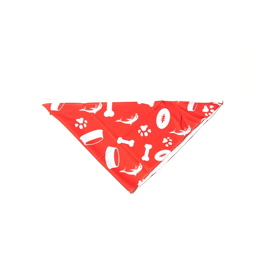 NRL Dolphins Pet Bandana L Dog 44cm Collar Triangle Scarf Neckerchief Accessory
