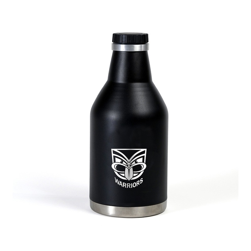 Buy NRL New Zealand Warriors Beer Growler 2L Stainless Steel Bottle