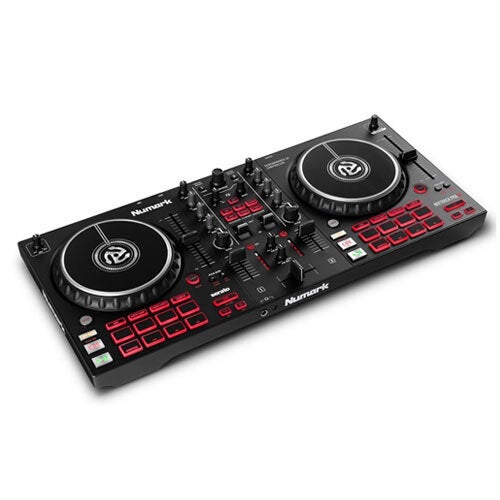 Numark 53cm Mixtrack Pro FX 2-Channel Serato 16-Pads MIDI DJ Controller Black