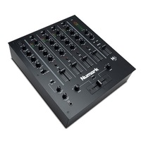 Numark M6USB 4-Channel Mixer DJ Desk Mixing Console w/ USB for Computer Black