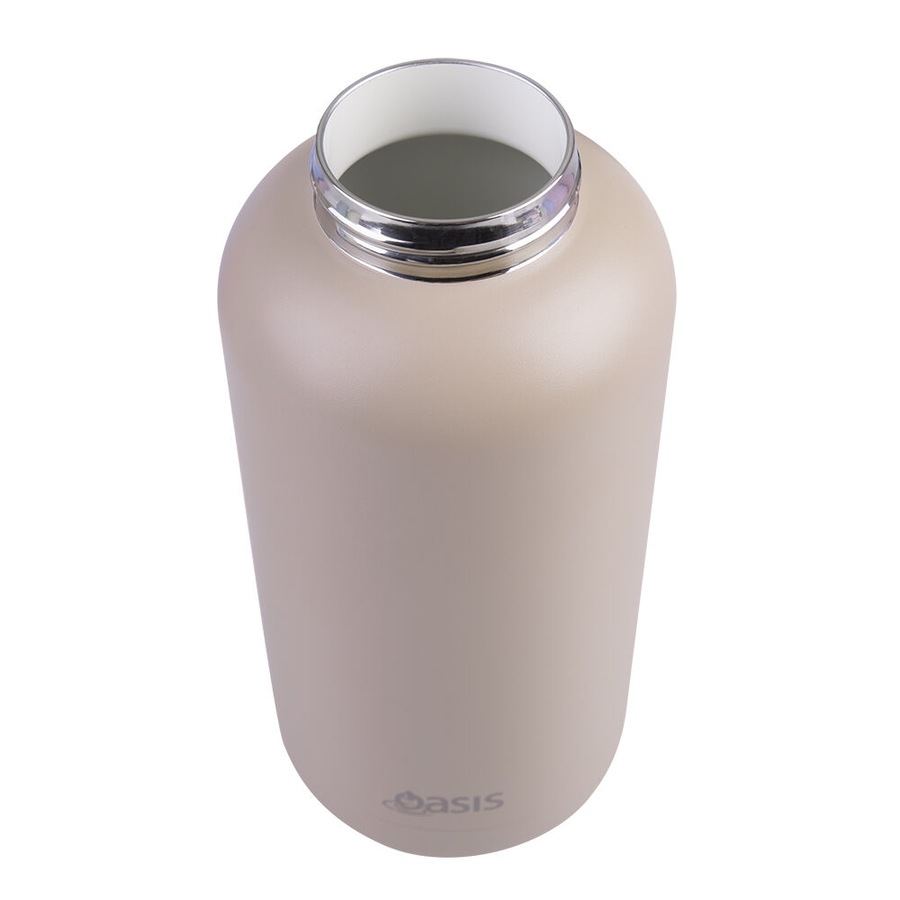 Oasis Ceramic Lined Stainless Steel Insulated Moda Drink Bottle 1.5L Latte