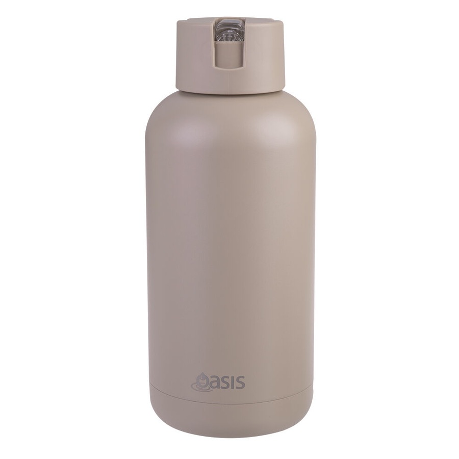 Oasis Ceramic Lined Stainless Steel Insulated Moda Drink Bottle 1.5L Latte