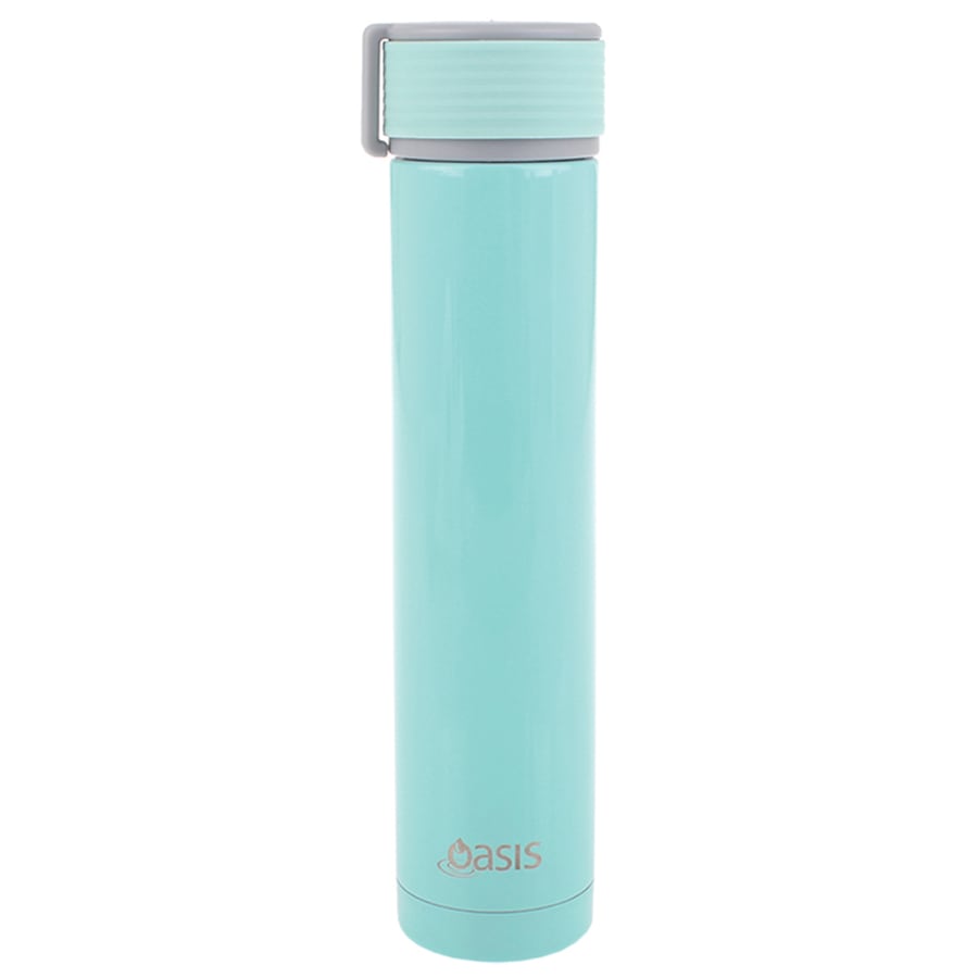 Oasis Skinny Mini Pastel S/Steel Double Wall Drink Bottle 250ml Assorted