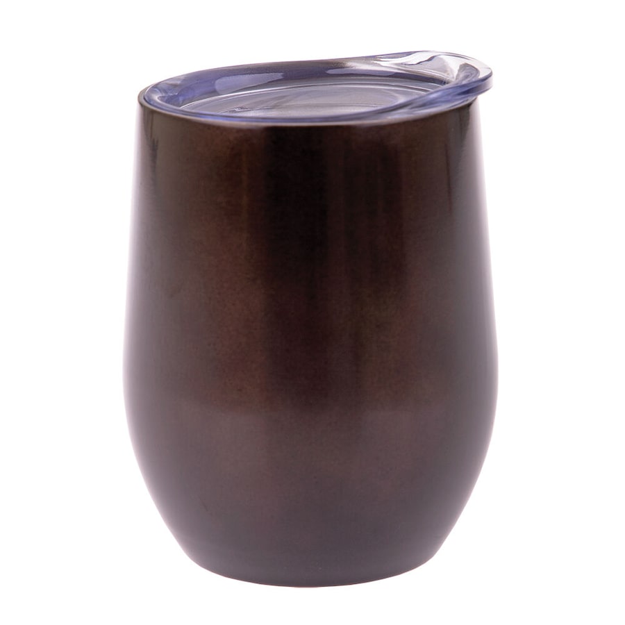 Oasis Stainless Steel Insulated Wine Tumbler Double Walled 330ml Smoke
