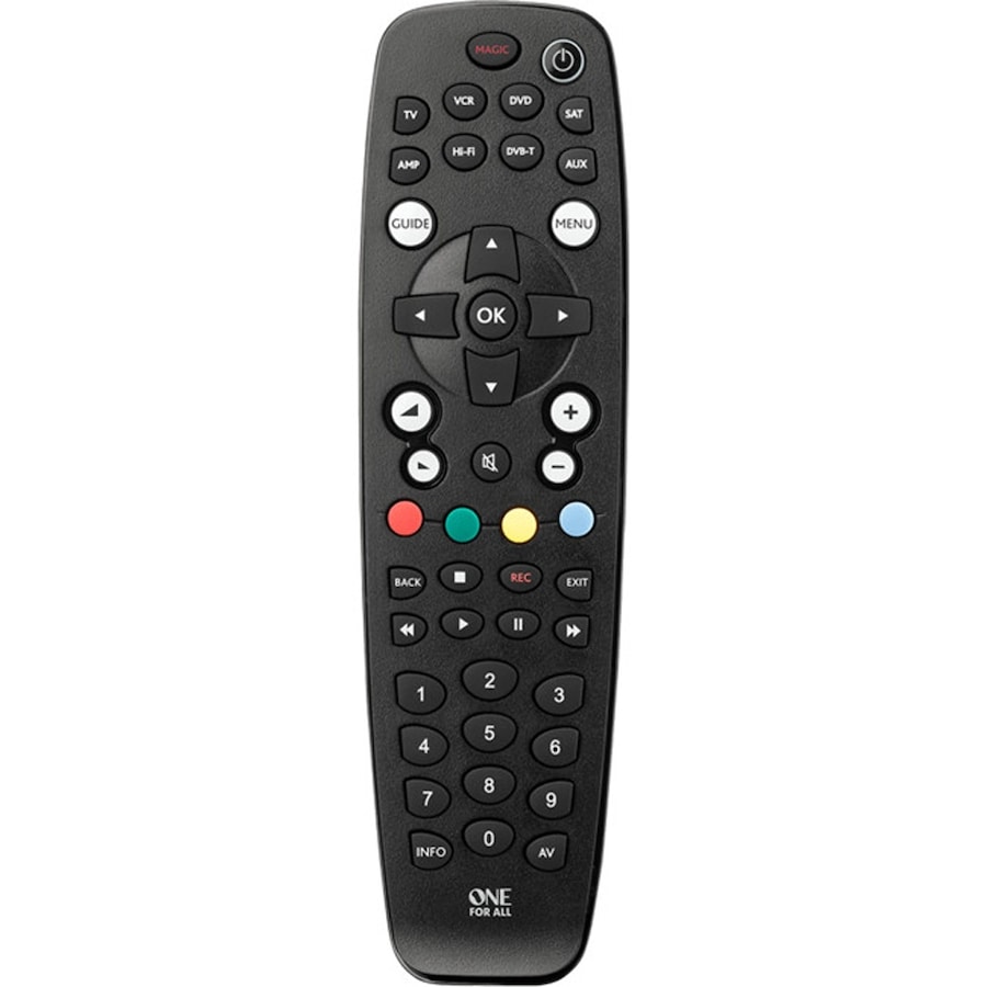 One For All 8 Device Universal Remote Control Multiple Devices Replacement