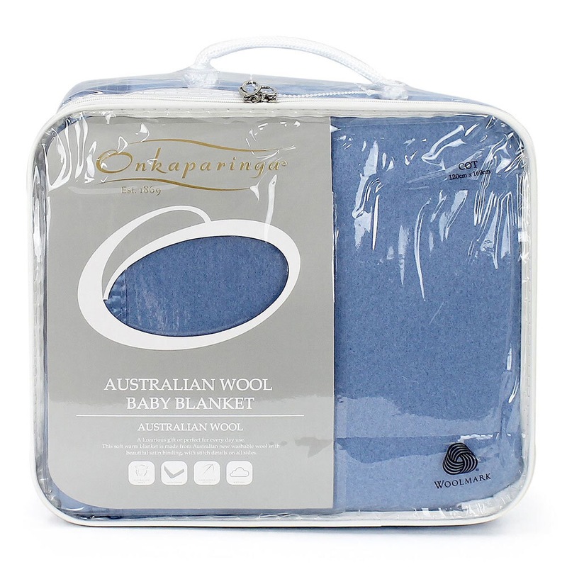 Buy Onkaparinga Baby 120x160cm Soft Wool Warm Blanket Home/Nursery