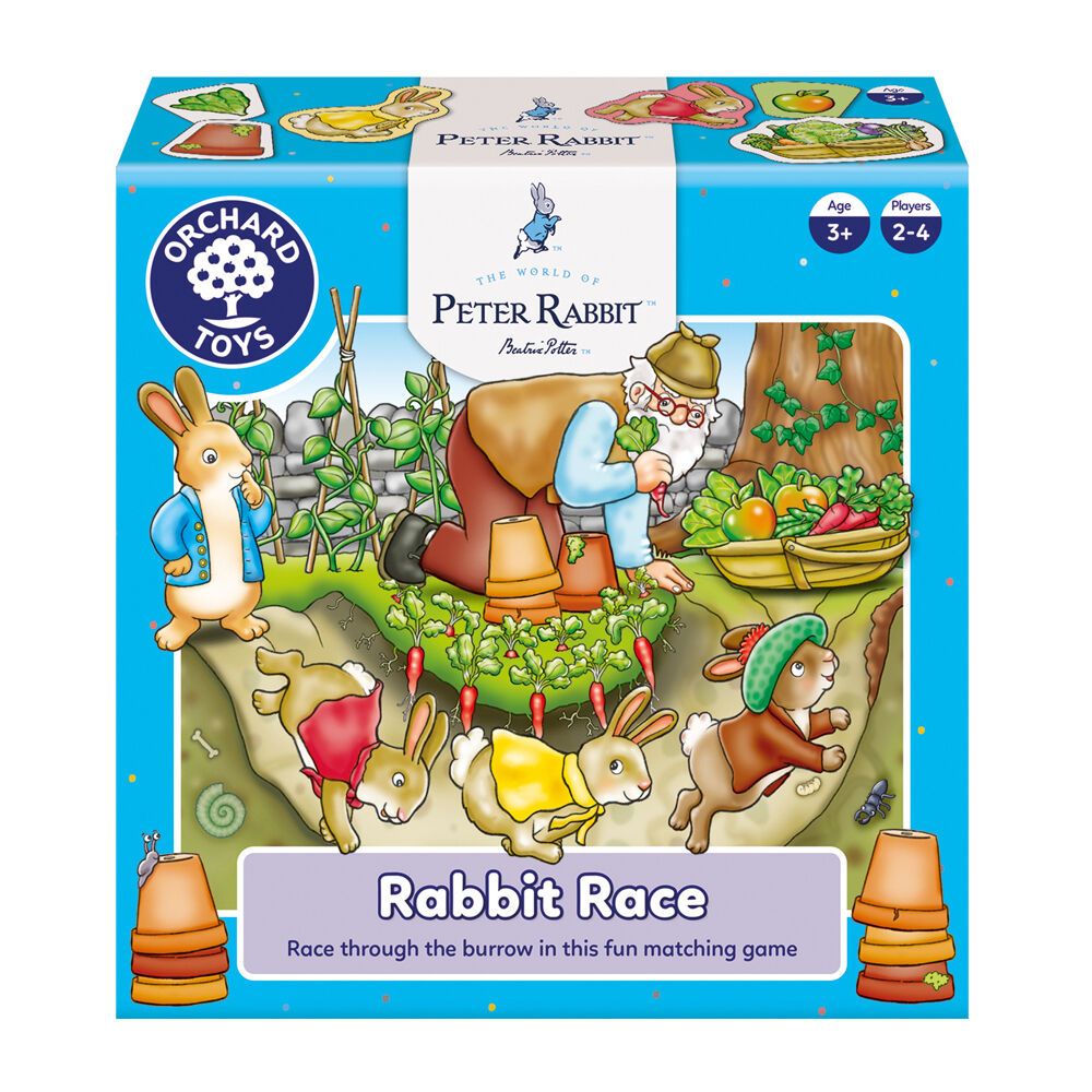 Buy Orchard Toys Peter Rabbit Kids/Children Rabbit Race Educational ...
