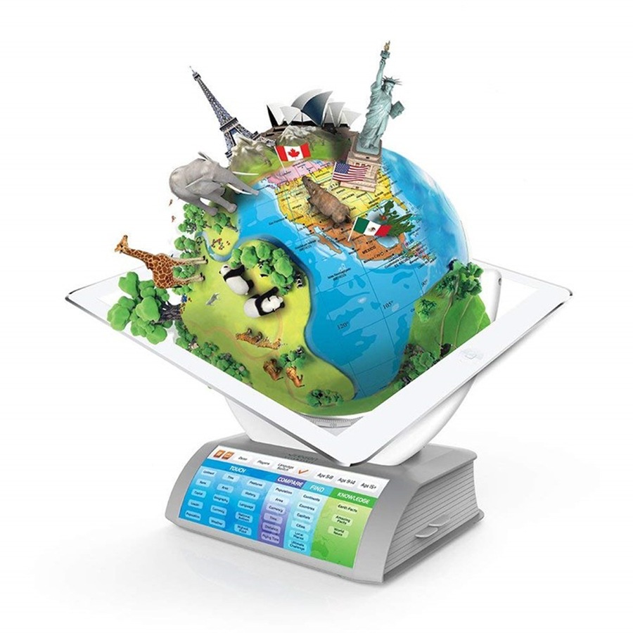 Oregon Scientific AR Explorer Smart Globe Geology Educational Tool/Model