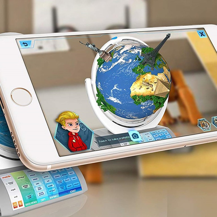 Oregon Scientific AR Explorer Smart Globe Geology Educational Tool/Model