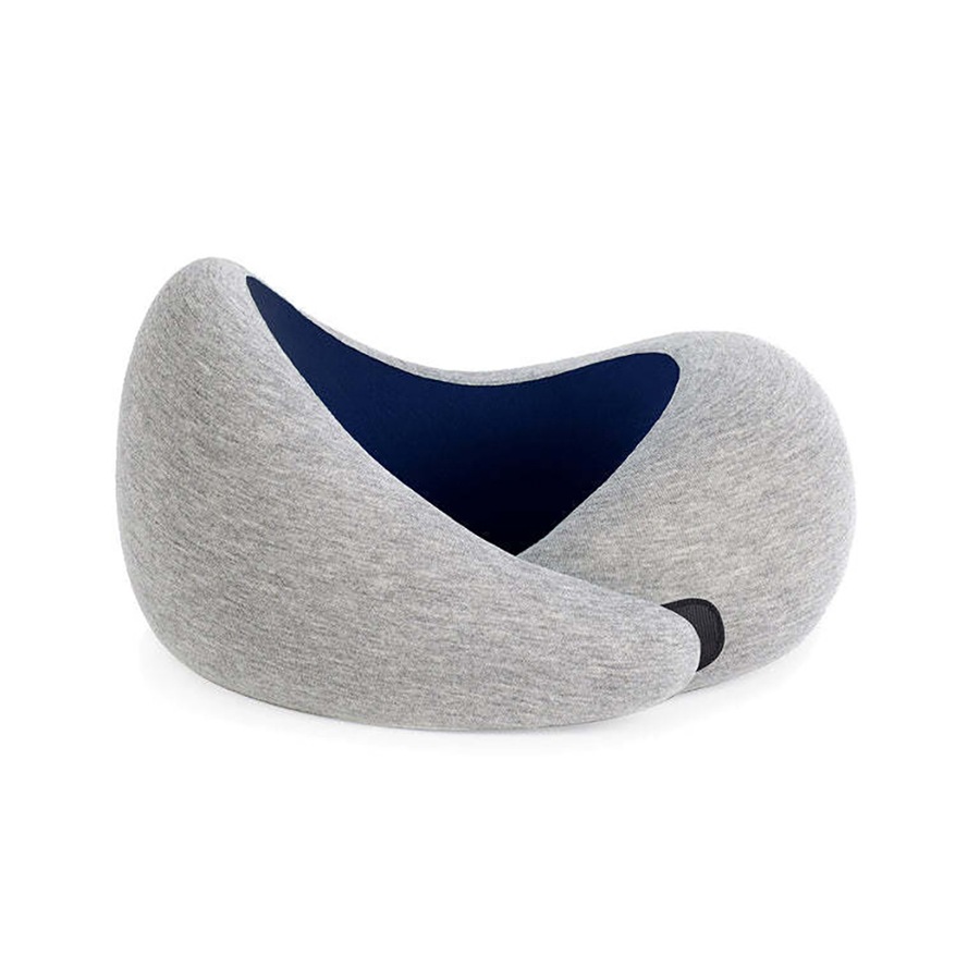 Ostrichpillow Go Neck Travel Pillow Memory Foam Sleep Support 70x15cm Deep Blue