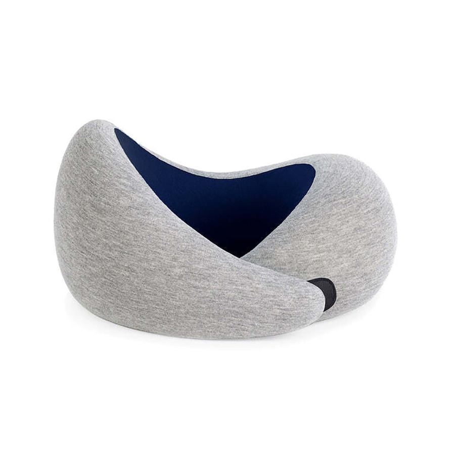 Ostrichpillow Go Neck Travel Pillow Memory Foam Sleep Support 70x15cm Deep Blue