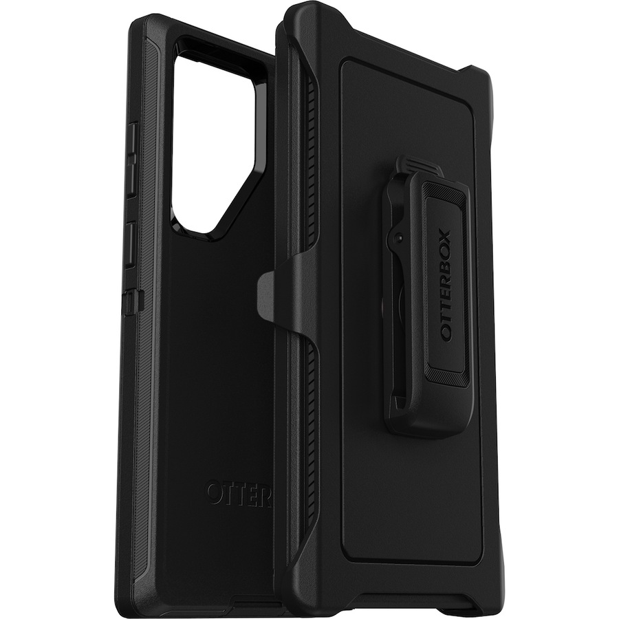 OtterBox Defender Smartphone Case w/ Holster For Samsung Galaxy S23 Ultra Black